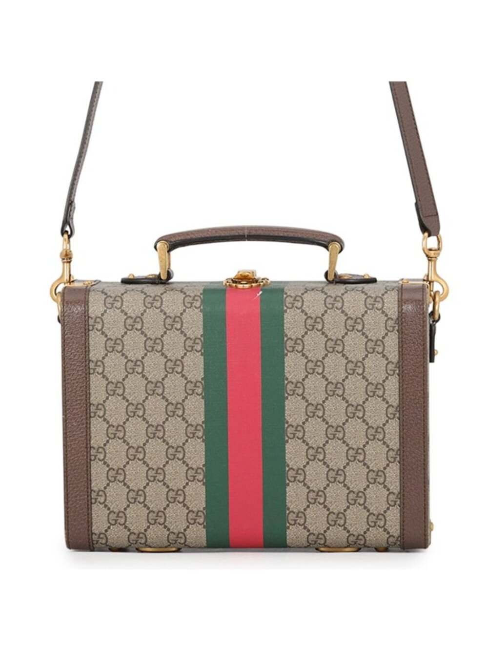 Gucci Handbag GG Supreme Savoy Beauty Case 2-Way